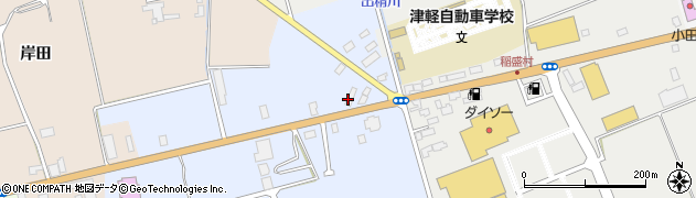 株式会社タケナカ津軽　架設柏センター周辺の地図