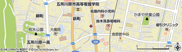 木村タクシー五所川原営業所周辺の地図
