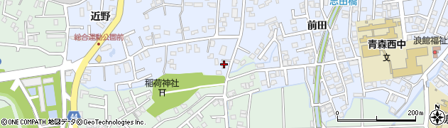 青森県青森市浪館平岡137周辺の地図