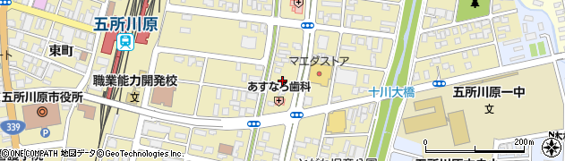 一心亭 五所川原本店周辺の地図