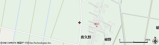 青森県つがる市木造菊川宝森36周辺の地図