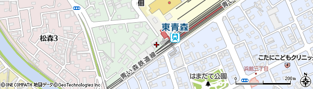 日本通運株式会社　青森支店東青森営業課周辺の地図