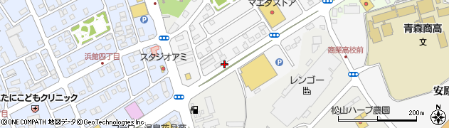 有限会社クリーンメート　虹ヶ丘店周辺の地図