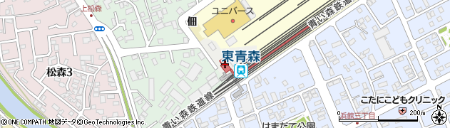 ＪＲ貨物　青森営業支店周辺の地図