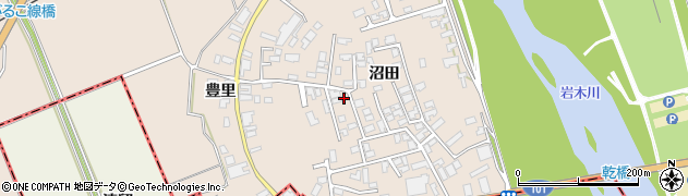 古川美容院周辺の地図