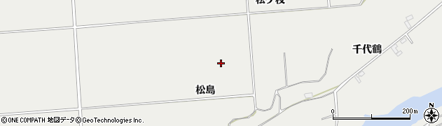 青森県五所川原市金山（松島）周辺の地図