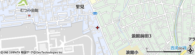 青森県青森市浪館平岡90周辺の地図