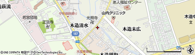 小笠原生花店周辺の地図