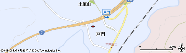 青森県青森市戸門土筆山66周辺の地図