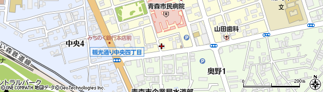 株式会社太陽地所青森支店周辺の地図