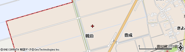 青森県五所川原市小曲（鶴泊）周辺の地図
