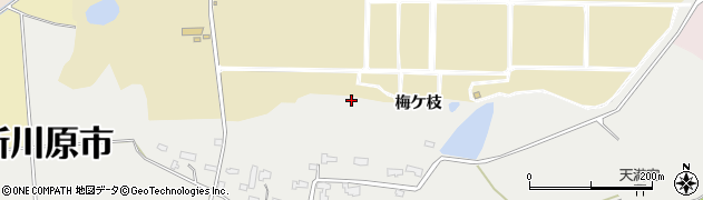青森県五所川原市金山（梅ケ枝）周辺の地図