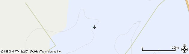 青森県東北町（上北郡）清水目山周辺の地図