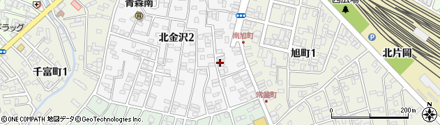 天理教東津軽分教会周辺の地図