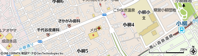 宮脇書店青森店周辺の地図