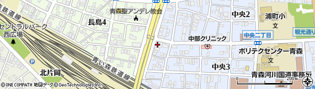 青森千代田株式会社周辺の地図
