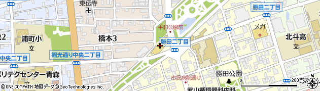 ハッピー調剤薬局　勝田店周辺の地図