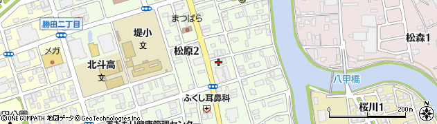 クリーニング・ピア　松原本店周辺の地図