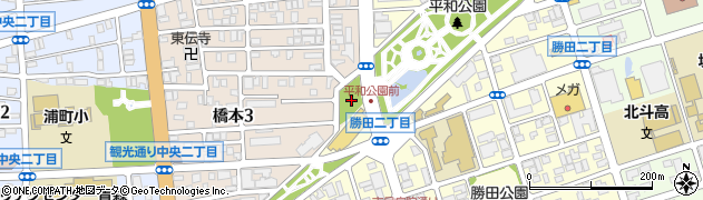 橋本公園周辺の地図