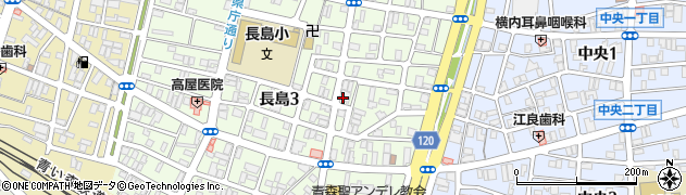 天理教　弘青森分教会周辺の地図