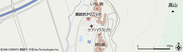青森県青森市諏訪沢丸山周辺の地図