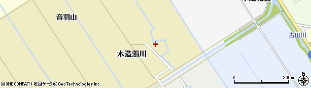 青森県つがる市木造濁川（白玉）周辺の地図