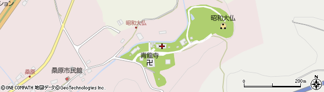 青龍寺周辺の地図