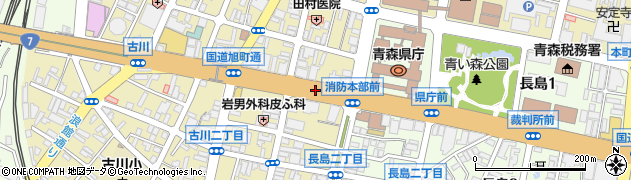 古川二丁目周辺の地図