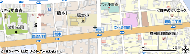 セコムスタティック東北株式会社　青森支店周辺の地図