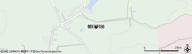 青森県五所川原市飯詰（朝日沢田）周辺の地図
