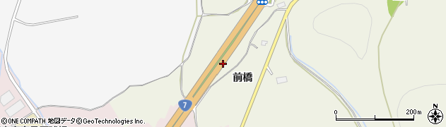 青森県青森市後萢（前橋）周辺の地図