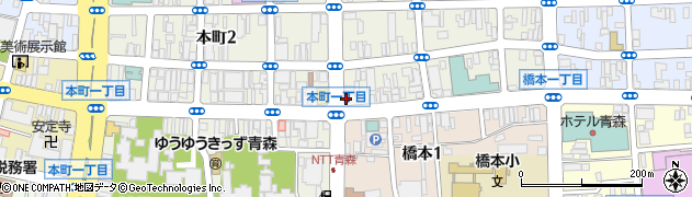 青森 千串屋本舗周辺の地図