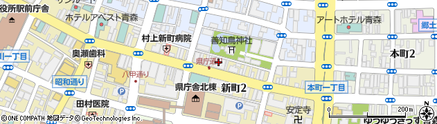 株式会社日立製作所青森支店周辺の地図
