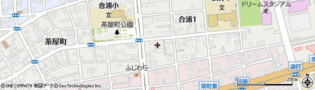 株式会社クラモト　青森営業所周辺の地図