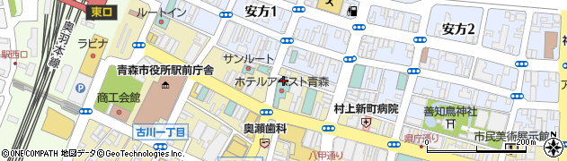 味の札幌 浅利周辺の地図