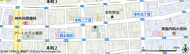 アップルパレス青森日本料理・京彩周辺の地図