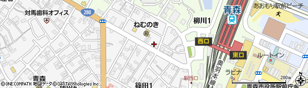 青城不動産周辺の地図