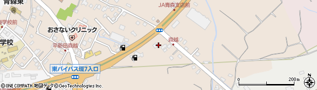 三八五バス株式会社　青森営業所周辺の地図