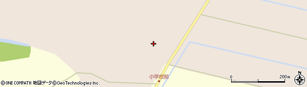 青森県つがる市木造丸山（稲元）周辺の地図