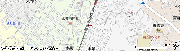 矢田前ふれあい公園周辺の地図
