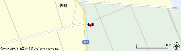 青森県つがる市木造蓮川玉田周辺の地図