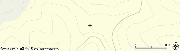 青森県平内町（東津軽郡）外童子（滝ノ沢）周辺の地図