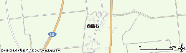 青森県五所川原市毘沙門（西熊石）周辺の地図
