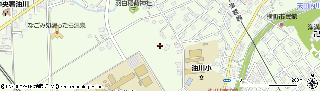 青森県青森市羽白（富田）周辺の地図