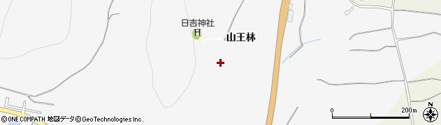 青森県青森市野内（山王林）周辺の地図