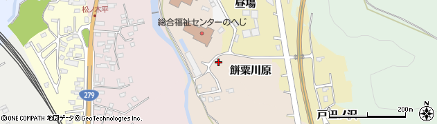 青森県野辺地町（上北郡）餅粟川原周辺の地図