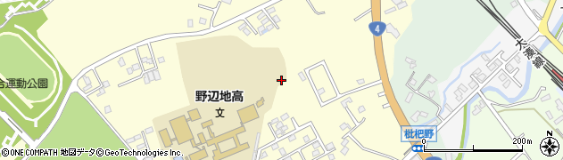 青森県野辺地町（上北郡）松ノ木周辺の地図