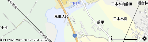 カラオケ招福亭クレヨン野辺地店周辺の地図