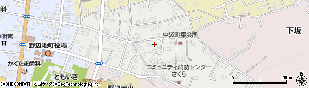 青森県野辺地町（上北郡）赤坂周辺の地図