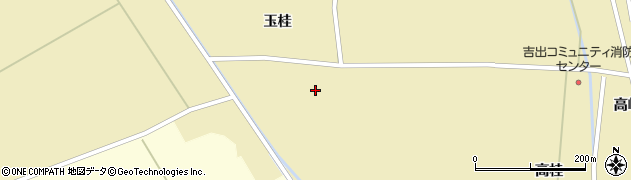青森県つがる市稲垣町吉出玉桂27周辺の地図